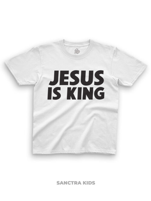 T-shirt dziecięcy Jesus is King