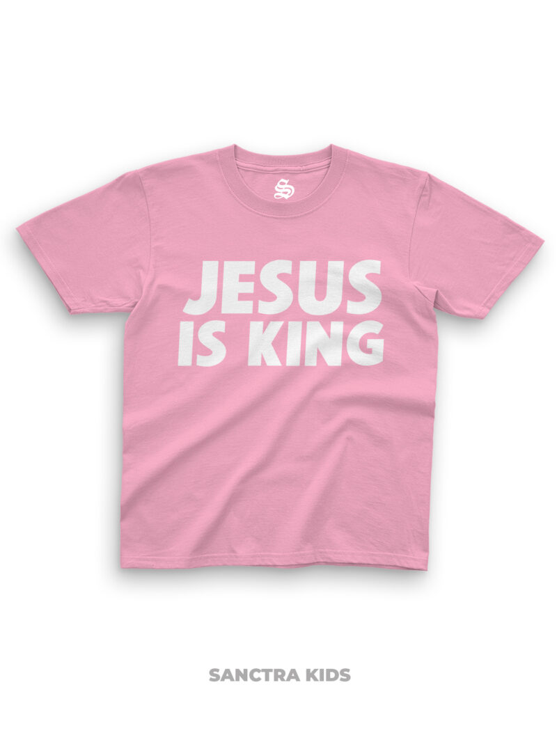 T-shirt dziecięcy Jesus is King
