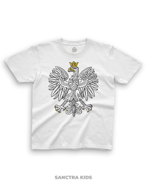 T-shirt dziecięcy z Polskim Orłem