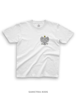 T-shirt dziecięcy z Polskim Orłem na piersi