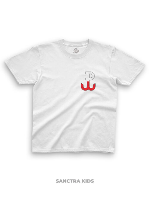 T-shirt dziecięcy z Polską Walczącą na sercu