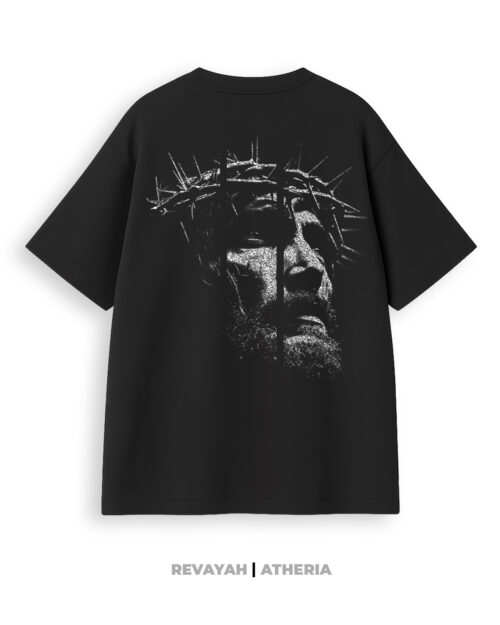 T-shirt z Jezusem w koronie cierniowej