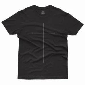 Koszulka męska z Krzyżem chrześcijańska Sanctra
