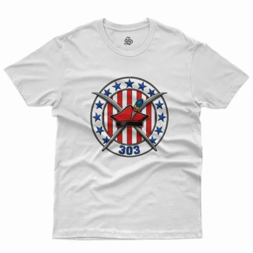 koszulka-meska-dywizjon-303-biala-patriotyczna-sanctra Dywizjon 303 koszulka męska
